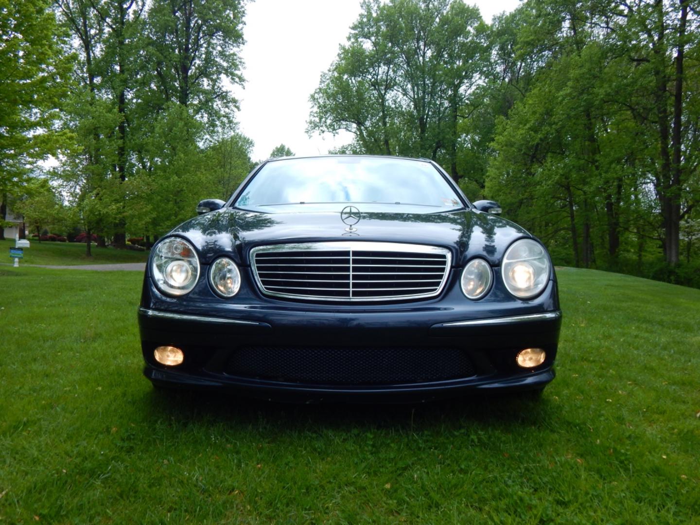 2005 Blue /Black Leather Mercedes-Benz AMG E55 AMG (WDBUF76J45A) with an 5.4L V8 SOHC 24V SUPERCHARGED engine, 5-Speed Automatic Overdrive transmission, located at 6528 Lower York Road, New Hope, PA, 18938, (215) 862-9555, 40.358707, -74.977882 - Here for sale is a super cool, very rare, 2005 Mercedes-Benz E55 AMG. Under the hood is one of Mercedes best V8's, the supercharged 5.4 liter. It puts the power to the rear wheels via an automatic 5 speed transmission equipped with push button speed shift technology. Options include: keyless entry - Photo#8